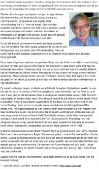 article about crowdfunding in Den Haag Centraal